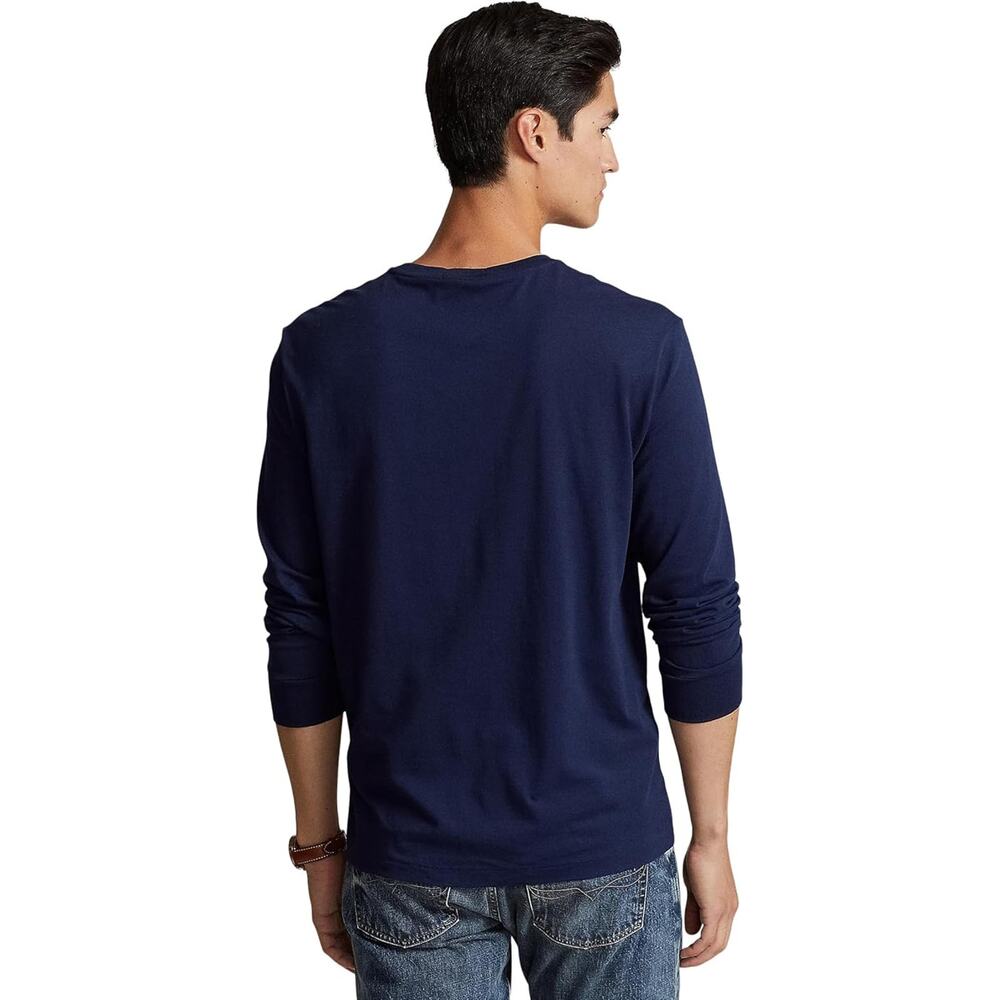 Polo Ralph Lauren Mens XXL Classic Fit Navy Plaid Pony Jersey Tee T-Shirt I14-16 - Picture 3 of 9